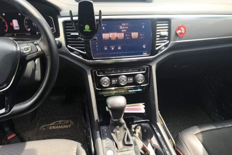 Used Volkswagen Teramont 2020 380TSI Four-Wheel Drive Comfort Edition China VI Standard Audio And AC Panel