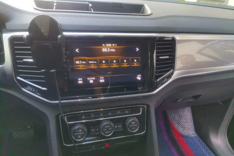 Used Volkswagen Teramont 2020 380TSI Four-Wheel Drive Luxury Version China VI Standard Audio And AC Panel