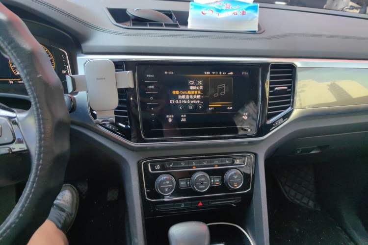 Used Volkswagen Teramont 2020 380TSI Four-Wheel Drive Luxury Version China VI Standard Audio And AC Panel