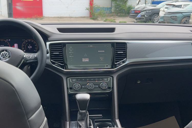 Used Volkswagen Teramont 2020 330TSI Two-Wheel-Drive Luxury Edition China VI Standard Audio And AC Panel