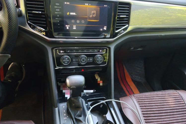 Used Volkswagen Teramont 2020 380TSI Four-Wheel Drive Luxury Version China VI Standard Audio And AC Panel