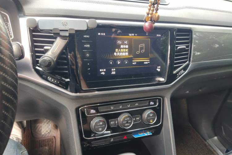 Used Volkswagen Teramont 2020 380TSI Four-Wheel Drive Comfort Edition China VI Standard Audio And AC Panel