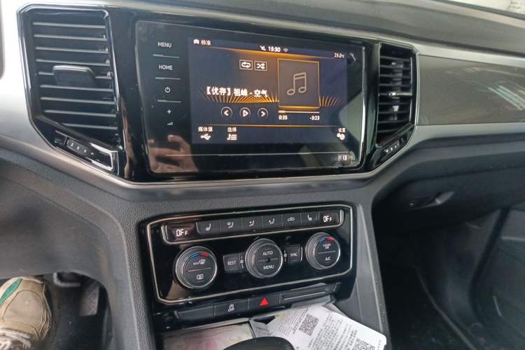 Used Volkswagen Teramont 2020 380TSI Four-Wheel Drive Luxury Version China VI Standard Audio And AC Panel