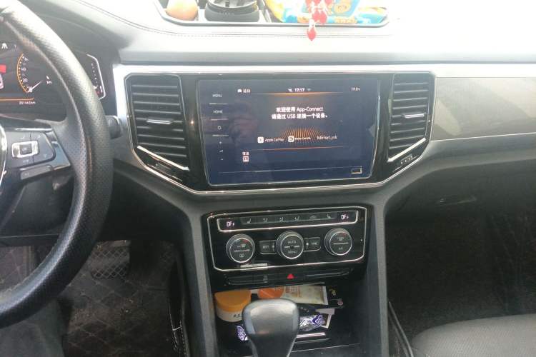 Used Volkswagen Teramont 2020 380TSI Four-Wheel Drive Luxury Version China VI Standard Audio And AC Panel