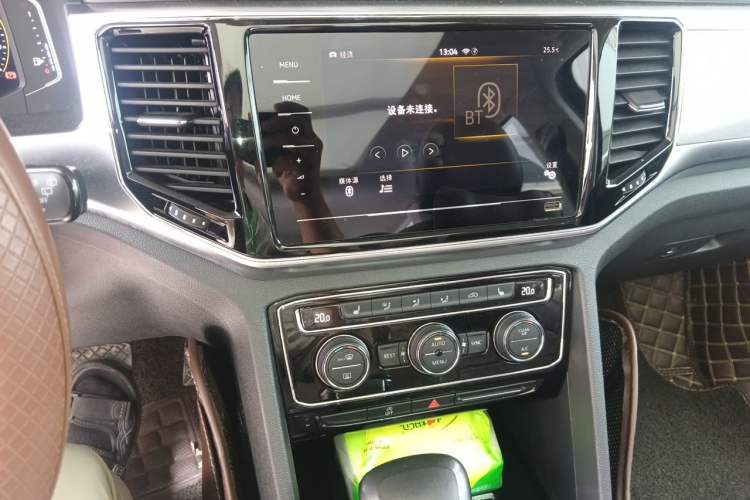 Used Volkswagen Teramont 2020 380TSI Four-Wheel Drive Luxury Version China VI Standard Audio And AC Panel