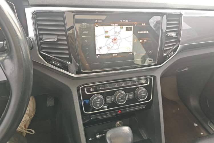 Used Volkswagen Teramont 2020 380TSI Four-Wheel Drive Luxury Version China VI Standard Audio And AC Panel