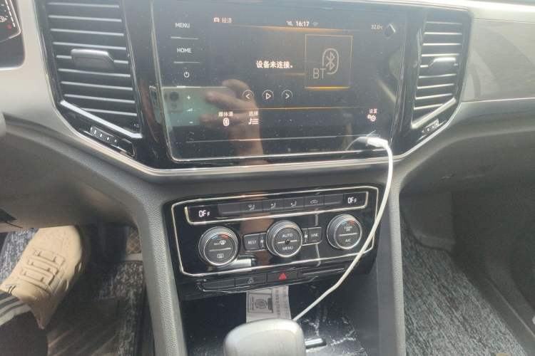 Used Volkswagen Teramont 2020 380TSI Four-Wheel Drive Comfort Edition China VI Standard Audio And AC Panel