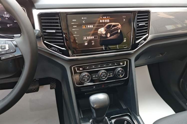Used Volkswagen Teramont 2020 380TSI Four-Wheel Drive Luxury Version China VI Standard Audio And AC Panel