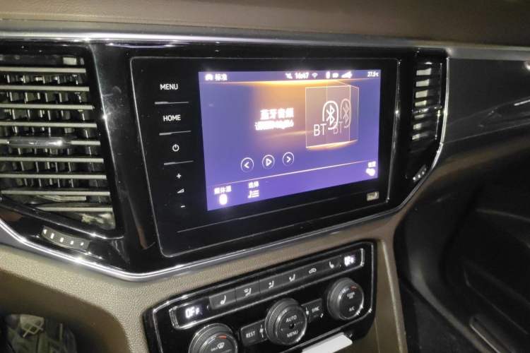 Used Volkswagen Teramont 2020 380TSI Four-Wheel Drive Luxury Version China VI Standard Audio And AC Panel