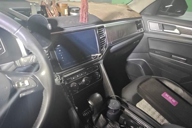 Used Volkswagen Teramont 2020 380TSI Four-Wheel Drive Luxury Version China VI Standard Audio And AC Panel