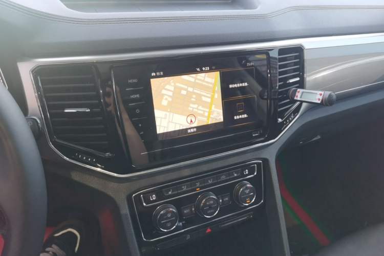 Used Volkswagen Teramont 2020 380TSI Four-Wheel Drive Luxury Version China VI Standard Audio And AC Panel