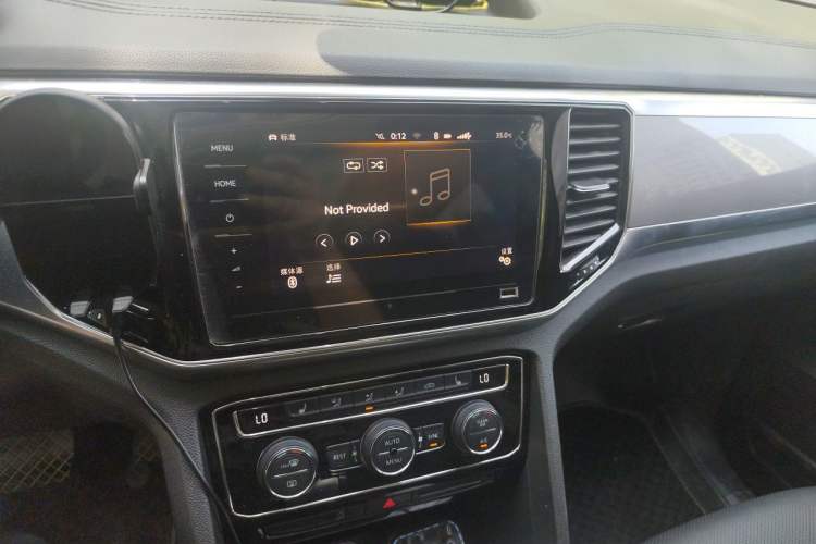 Used Volkswagen Teramont 2020 380TSI Four-Wheel Drive Luxury Version China VI Standard Audio And AC Panel