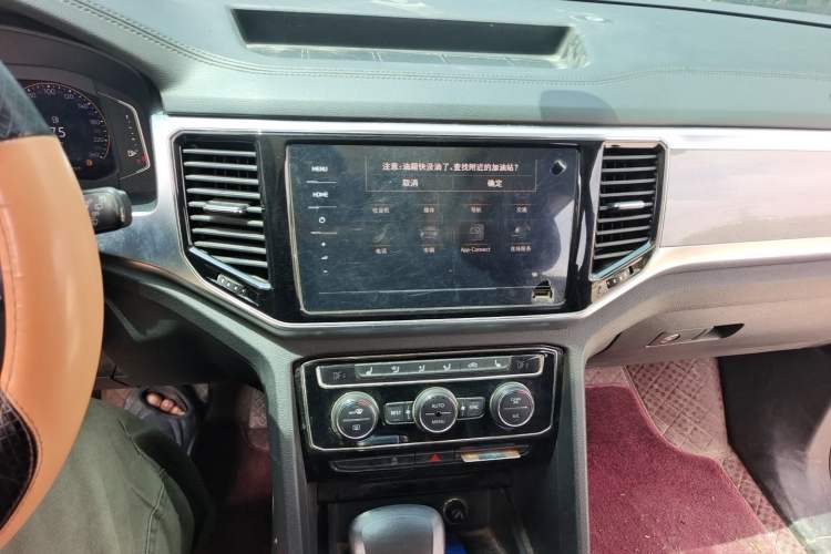 Used Volkswagen Teramont 2020 380TSI Four-Wheel Drive Luxury Version China VI Standard Audio And AC Panel