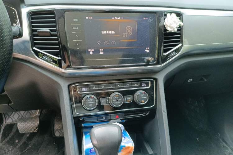 Used Volkswagen Teramont 2020 380TSI Four-Wheel Drive Luxury Version China VI Standard Audio And AC Panel