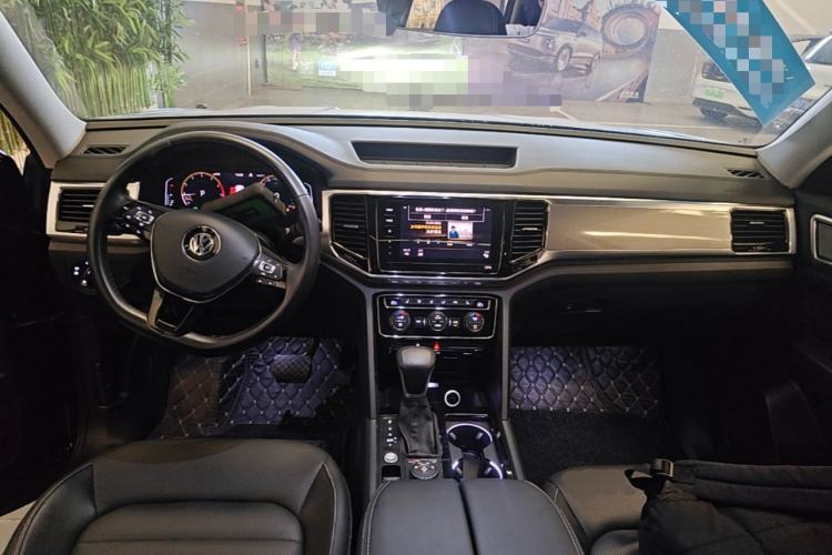 Used Volkswagen Teramont 2020 380TSI Four-Wheel Drive Luxury Version China VI Standard Center Console