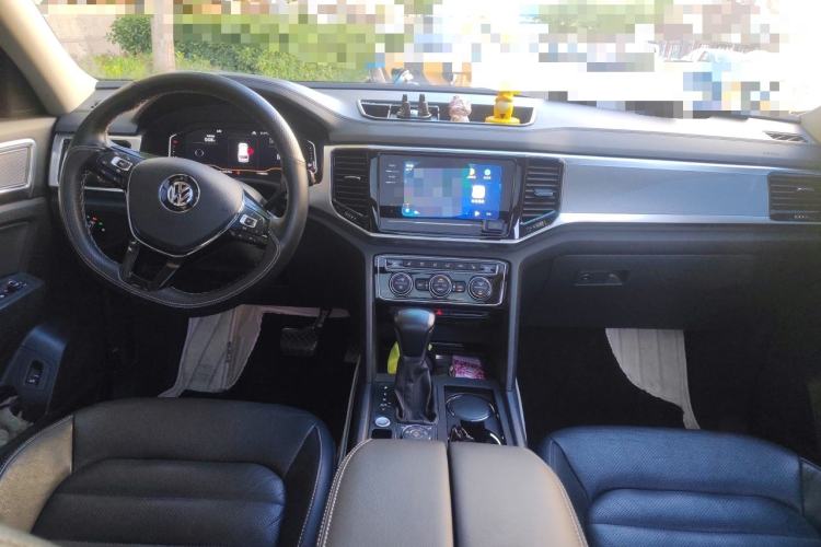 Used Volkswagen Teramont 2020 380TSI Four-Wheel Drive Luxury Version China VI Standard Center Console