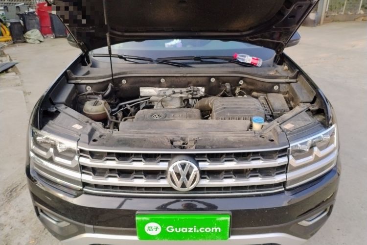 Used Volkswagen Teramont 2020 380TSI Four-Wheel Drive Luxury Version China VI Standard Engine Bay