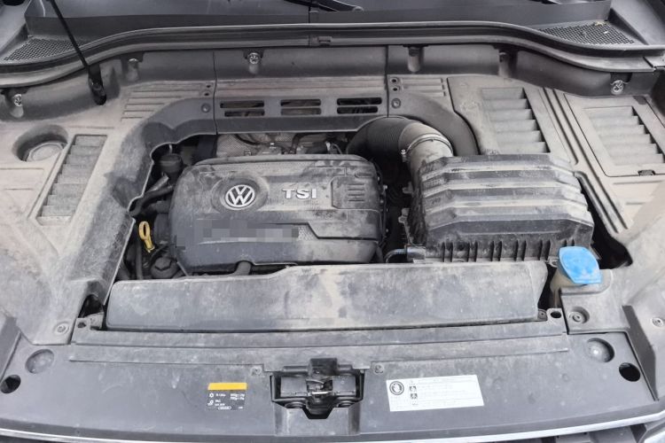 Used Volkswagen Teramont 2020 380TSI Four-Wheel Drive Luxury Version China VI Standard Engine Bay
