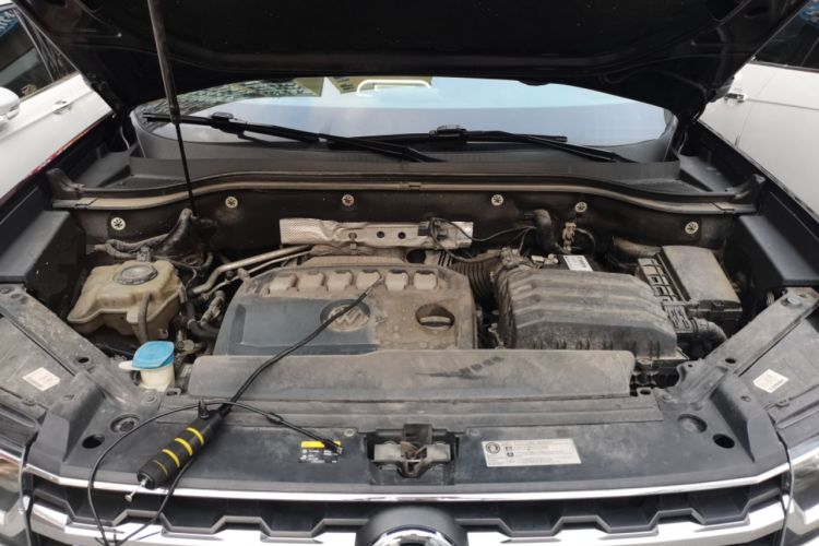 Used Volkswagen Teramont 2020 Revised Version 530 V6 Four-Wheel Drive Luxury Edition Engine Bay