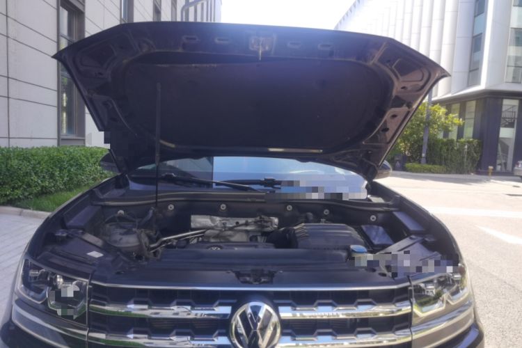 Used Volkswagen Teramont 2020 380TSI Four-Wheel Drive Luxury Version China VI Standard Engine Bay