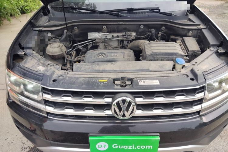 Used Volkswagen Teramont 2020 380TSI Four-Wheel Drive Comfort Edition China VI Standard Engine Bay
