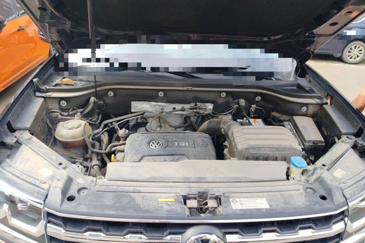 Used Volkswagen Teramont 2020 380TSI Four-Wheel Drive Luxury Version China VI Standard Engine Bay