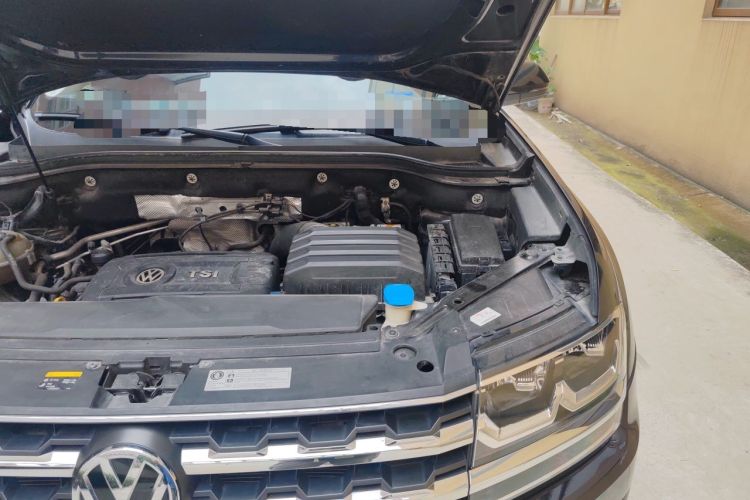 Used Volkswagen Teramont 2020 Revised Version 380TSI Four-Wheel Drive Luxury Edition Engine Bay Left