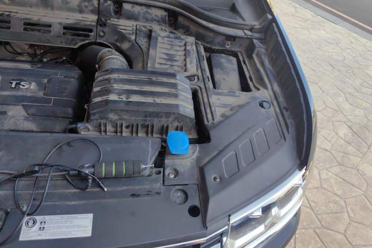Used Volkswagen Teramont 2020 380TSI Four-Wheel Drive Luxury Version China VI Standard Engine Bay Left