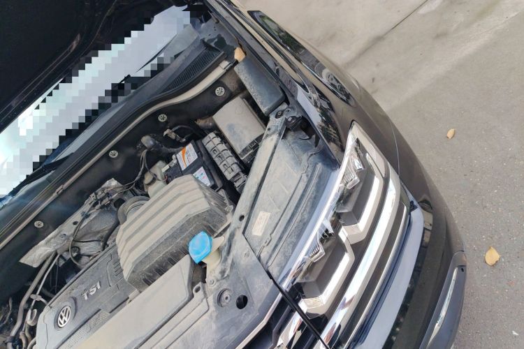 Used Volkswagen Teramont 2020 380TSI Four-Wheel Drive Luxury Version China VI Standard Engine Bay Left