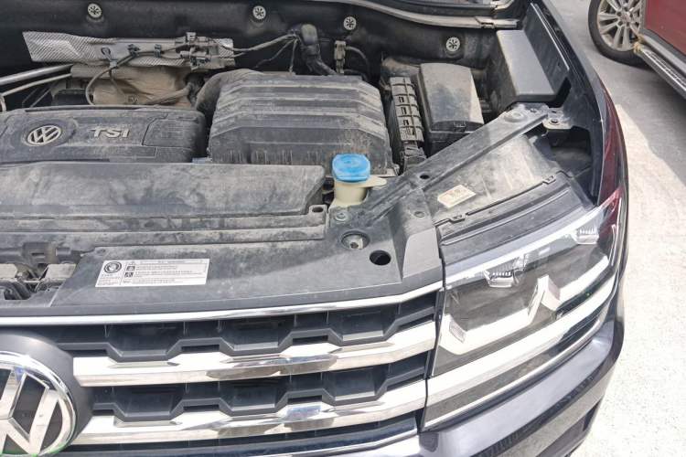 Used Volkswagen Teramont 2020 380TSI Four-Wheel Drive Luxury Version China VI Standard Engine Bay Left