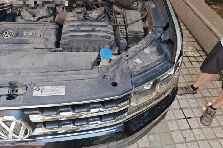 Used Volkswagen Teramont 2020 380TSI Four-Wheel Drive Luxury Version China VI Standard Engine Bay Left