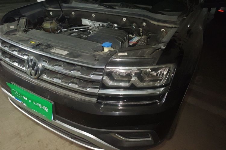 Used Volkswagen Teramont 2020 380TSI Four-Wheel Drive Luxury Version China VI Standard Engine Bay Left