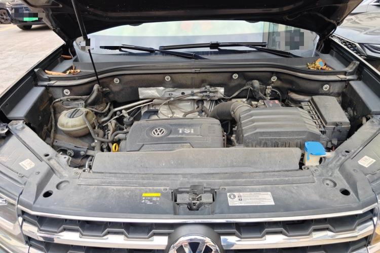Used Volkswagen Teramont 2020 380TSI Four-Wheel Drive Luxury Version China VI Standard Engine Bay