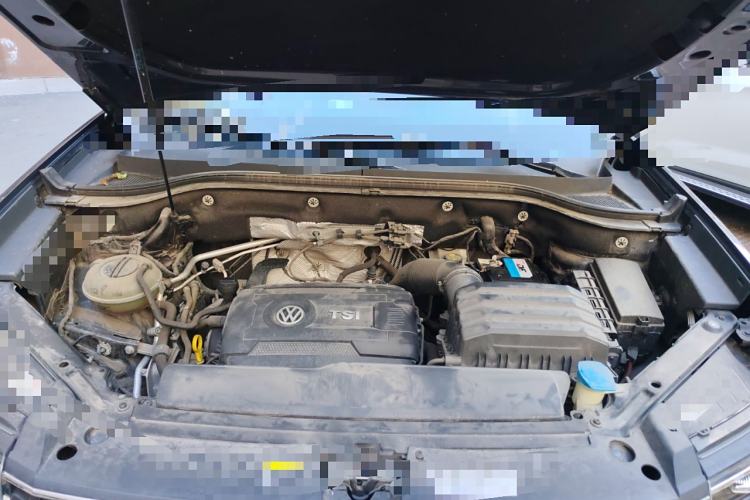 Used Volkswagen Teramont 2020 380TSI Four-Wheel Drive Luxury Version China VI Standard Engine Bay