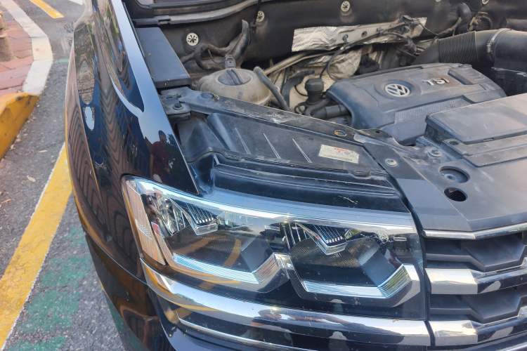 Used Volkswagen Teramont 2020 380TSI Four-Wheel Drive Luxury Version China VI Standard Engine Bay Right