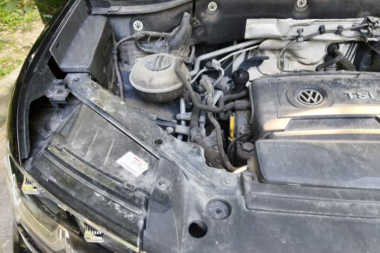 Used Volkswagen Teramont 2020 380TSI Four-Wheel Drive Luxury Version China VI Standard Engine Bay Right