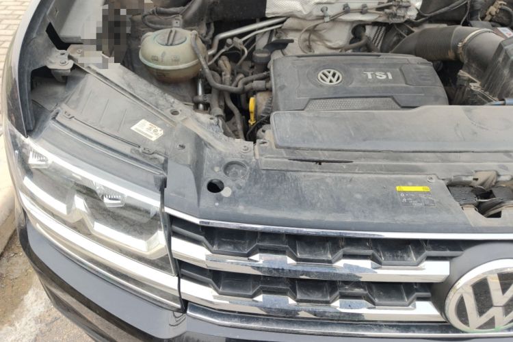 Used Volkswagen Teramont 2020 380TSI Four-Wheel Drive Luxury Version China VI Standard Engine Bay Right