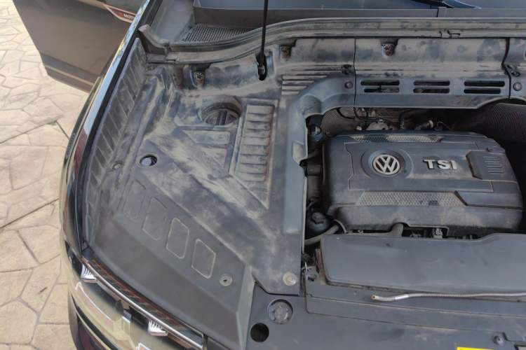 Used Volkswagen Teramont 2020 380TSI Four-Wheel Drive Luxury Version China VI Standard Engine Bay Right