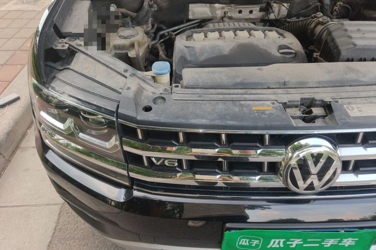 Used Volkswagen Teramont 2020 Revised Edition 530 V6 Four-Wheel Drive Prestige Flagship Version Engine Bay Right