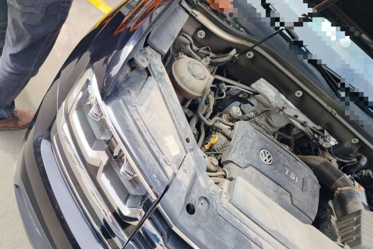 Used Volkswagen Teramont 2020 380TSI Four-Wheel Drive Luxury Version China VI Standard Engine Bay Right