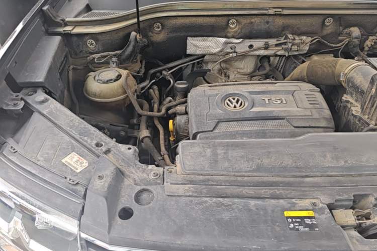 Used Volkswagen Teramont 2020 380TSI Four-Wheel Drive Luxury Version China VI Standard Engine Bay Right