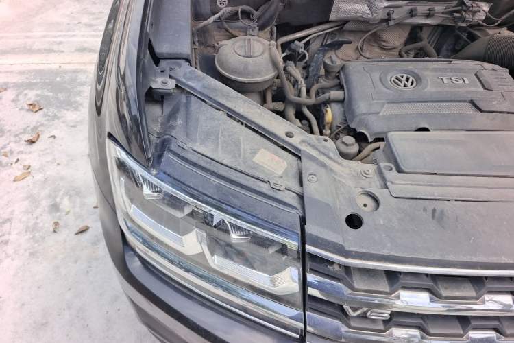 Used Volkswagen Teramont 2020 380TSI Four-Wheel Drive Luxury Version China VI Standard Engine Bay Right