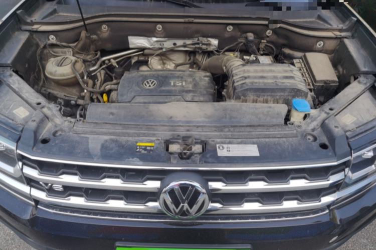 Used Volkswagen Teramont 2020 380TSI Four-Wheel Drive Luxury Version China VI Standard Engine Bay