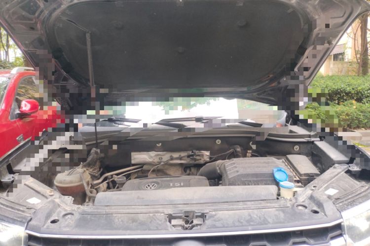 Used Volkswagen Teramont 2020 380TSI Four-Wheel Drive Comfort Edition China VI Standard Engine Bay