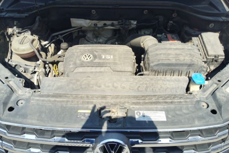 Used Volkswagen Teramont 2020 380TSI Four-Wheel Drive Luxury Version China VI Standard Engine Bay