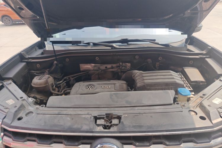 Used Volkswagen Teramont 2020 380TSI Four-Wheel Drive Luxury Version China VI Standard Engine Bay