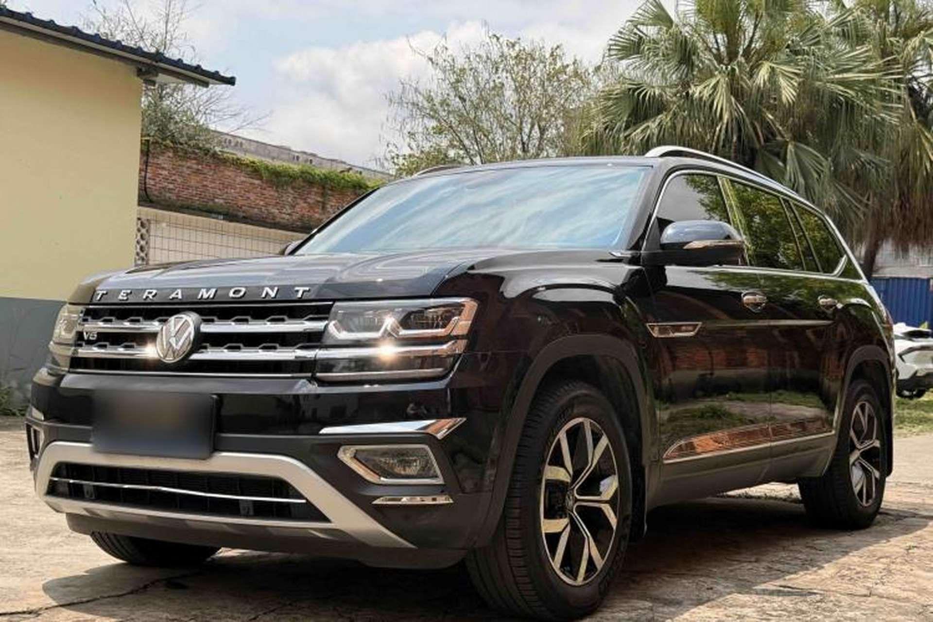 Used Volkswagen Teramont 2020 380TSI Four-Wheel Drive Luxury Version China VI Standard Front Left 45 Deg
