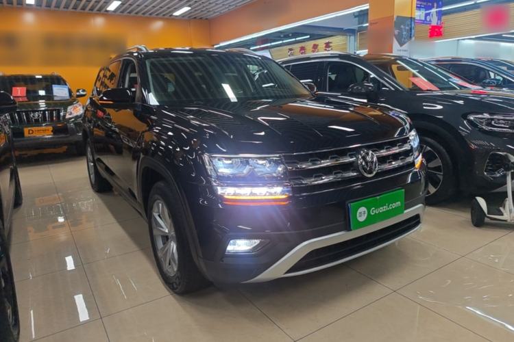 Used Volkswagen Teramont 2020 Revised Version 380TSI Four-Wheel Drive Comfort Edition Front Right 45 Deg