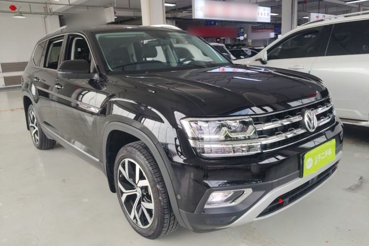 Used Volkswagen Teramont 2020 Revised Version 380TSI Four-Wheel Drive Luxury Edition Front Right 45 Deg