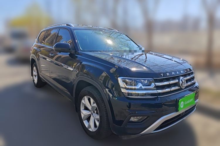 Used Volkswagen Teramont 2020 380TSI Four-Wheel Drive Comfort Edition China VI Standard Front Right 45 Deg